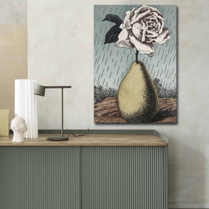 Wallity Lienzo Decorativo Les Moyens d'Existence 1969 de René Magritte 70 x 100 cm